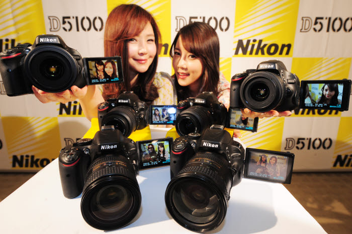 전세계 동시 발표, 니콘 D5100