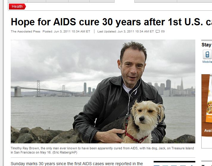 "완전정복 멀지 않았다“ AIDS 완치사례까지 등장... 6월 5일은 에이즈 30주년