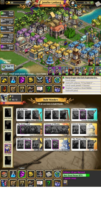 페이스북 앱으로 재탄생한 `문명세계` 게임