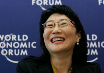 HTC가 애플과의 소송 분쟁에 대비해 S3그래픽스를 인수한다고 하자 주가가 급락했다. 사진은 HTC의 창업자이자 여회장인 처르 왕. 