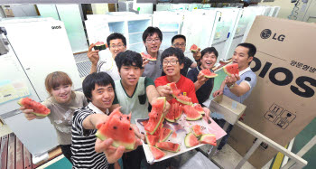 초복 하루 앞둔 13일, 수박으로 더위 식혀