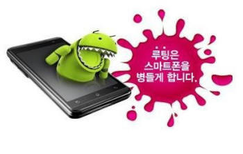 LG전자는 자사 홈페이지를 통해 `루팅을 하지 말 것`을 홍보하고 있다.