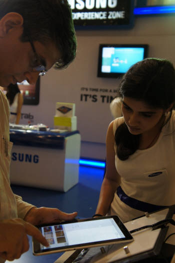 갤럭시탭10.1 인도 출시