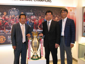 좌측부터 JSFC 박성종 상임이사, 알오씨워크스 노융현 회장, 알오씨워크스 서양민 대표이사