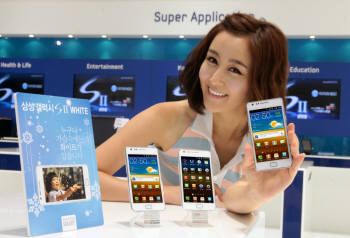 350만대 이상 팔린 삼성 스마트폰 갤럭시S2.