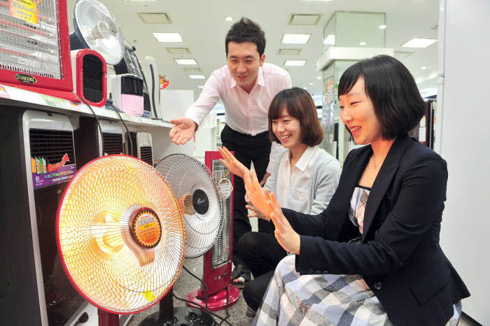 난방기기 잘 나갑니다.