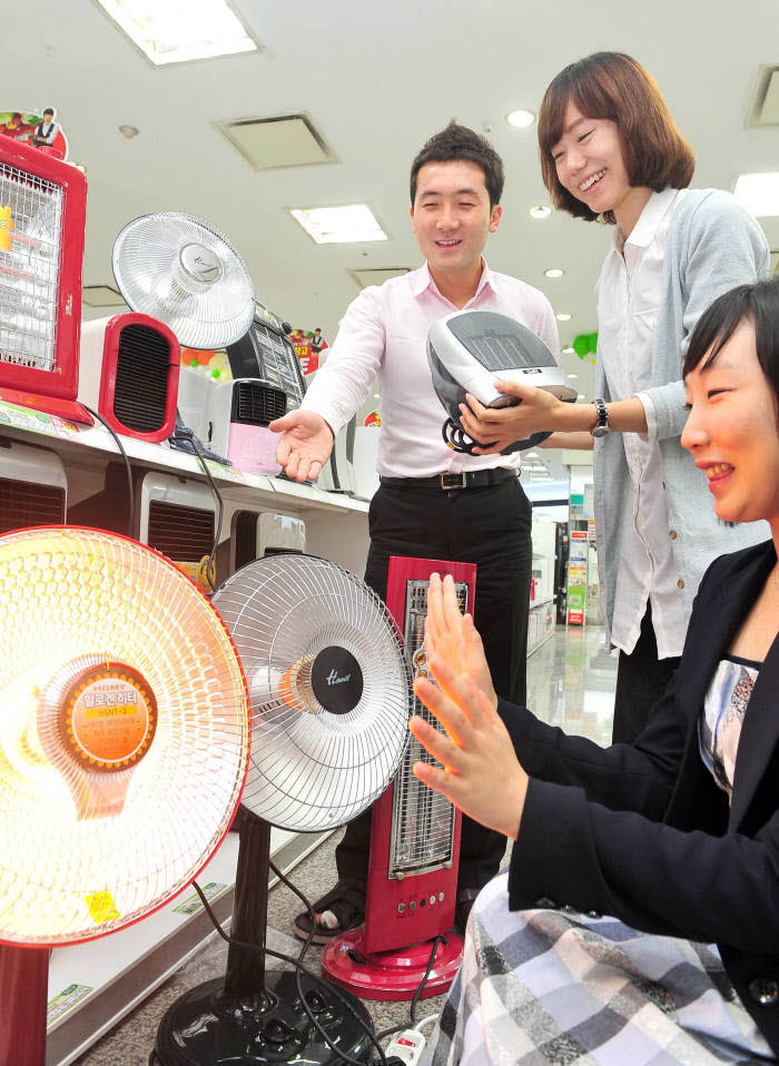 난방기기 잘 나갑니다.