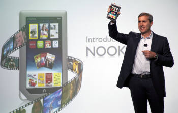 반스앤드노블, 새 스마트패드 `누크` 발표