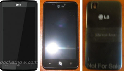 사진 왼쪽 : LG  판타지의 렌더링 이미지(출처 : Pocketnow), 사진 오른쪽 : LG 판타지 실사(출처 : WMPowerUser)