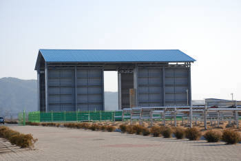 한국건설생활환경시험연구원, 서산에 커튼월 시험장 완공