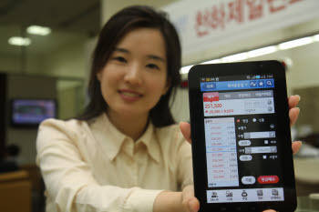 하이투자증권의 아이패드용 스마트앱 `스마트하이`