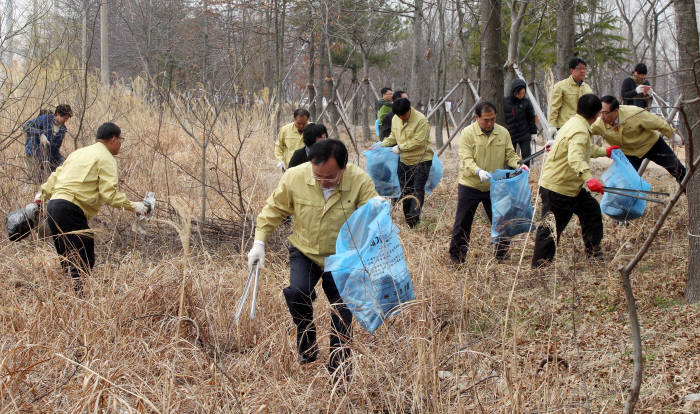 산단공 호남권본부 새봄맞이 대청소