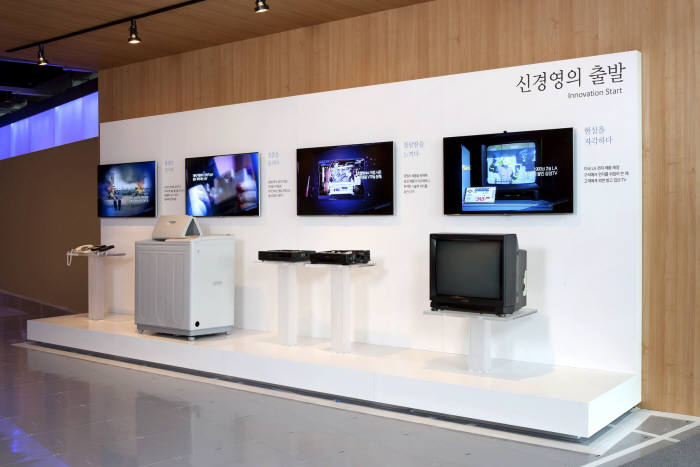 7일 개막하는 `삼성 이노베이션 포럼`에서 삼성전자는 20년 전 신경영의 발단이 된 TV, VTR, 세탁기와 불량률 문제로 불태워진 무선전화기를 전시한다.