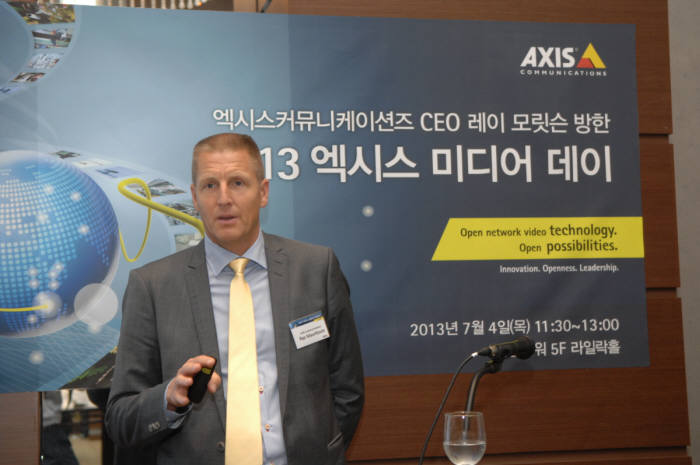 레이 모릿슨 엑시스 CEO "한국 맞춤 전략 전개"