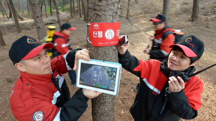 첨단 IT기술로 산불 막는다