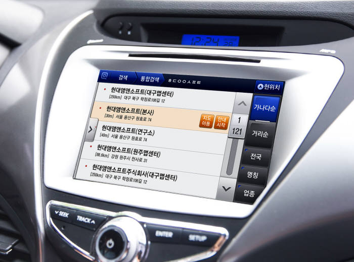 현대엠엔소프트, 새 도로명 주소 반영 대규모 내비게이션 업데이트