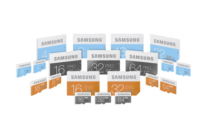 삼성전자 메모리카드 제품군