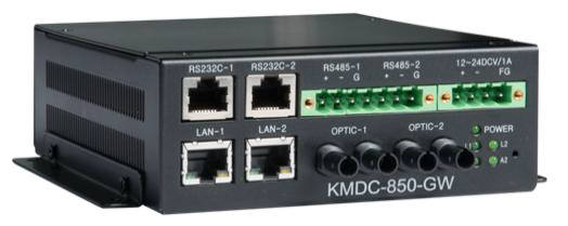 케이엠데이타가 개발한 게이트웨이 KMDC-850-GW.