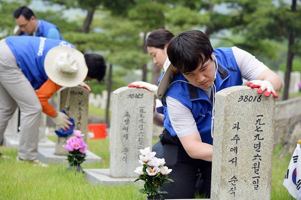 효성, 국립서울현충원과 `1사 1묘역` 자매결연