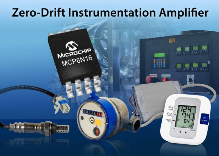 마이크로칩테크놀로지코리아(대표 한병돈)는 계측 증폭기 ‘제로-드리프트(Zero-Drift) MCP6N16’(사진)를 출시했다고 15일 밝혔다.