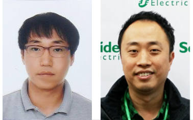 홍민기 슈나이더일렉트릭코리아 매니저(왼쪽), 박영인 슈나이더일렉트릭코리아 매니저