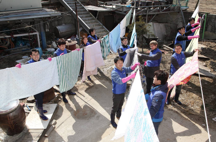 삼성 임직원, 봉사활동으로 봄맞이 시작