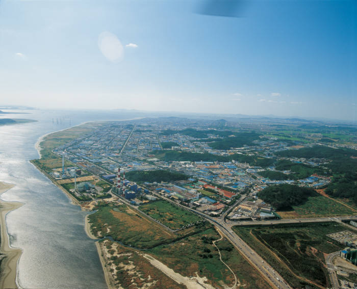 반월시화 산업단지 전경