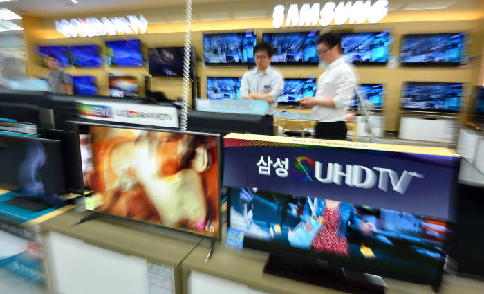 삼성·LG 프리미엄 TV, 글로벌 시장 점유율 확대