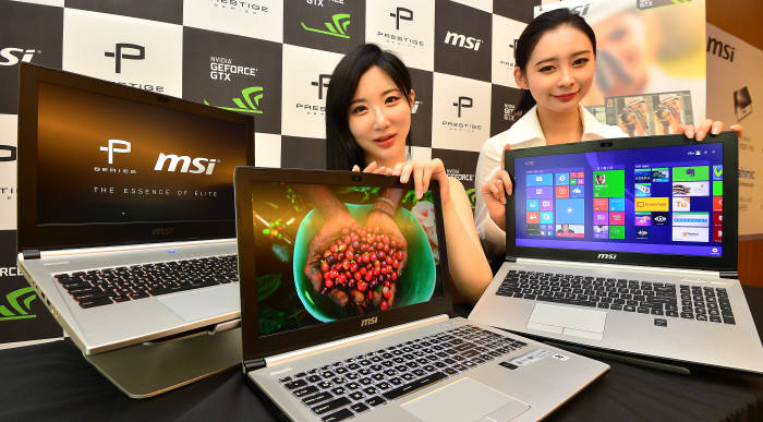 게이머가 좋아하는 MSI 프레스티지 노트북