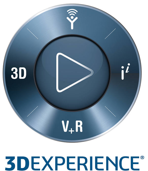 다쏘시스템의 `3D익스피리언스` 제품 로고