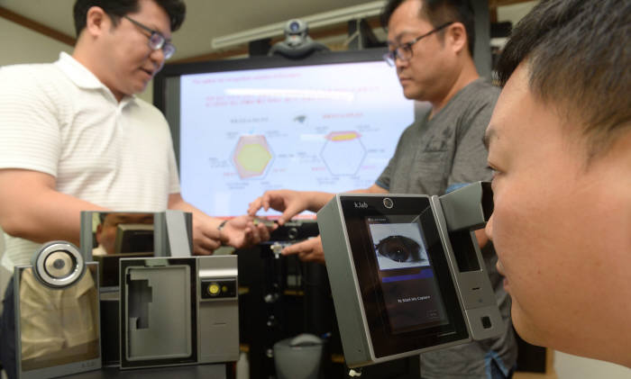 홍채인식 기술 중국대륙 진출한다