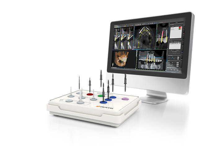 덴티스가 업계 최초로 순수 독자 기술로 만든 3D프린터와 연동되는 디지털 덴탈 클리닉 `심플 가이드`를 출시했다.