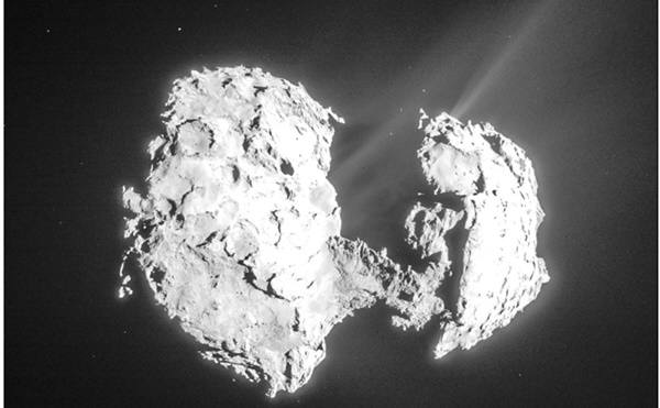 67P혜성의 코마에서 풍부한 산소가 발견됐다. 사진=ESA