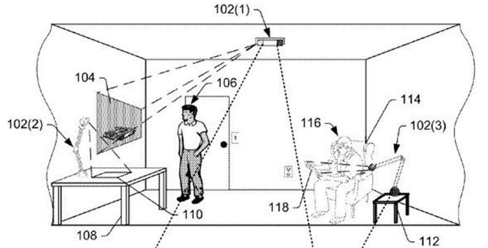 아마존, 증강현실 특허 등록...거실이 백화점으로