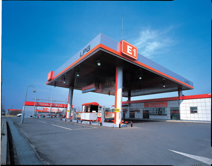 E1 인천 LPG 충전소.