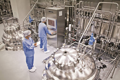 삼성바이오로직스 P1 Bioreactor Hall