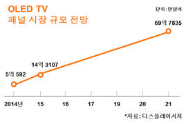 OLED TV 패널시장 전망