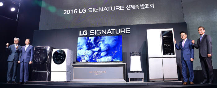 [동영상 뉴스]초프리미엄 가전 통합브랜드 `LG 시그너처` 신제품 출시