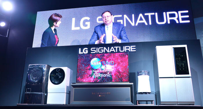 [동영상 뉴스]초프리미엄 가전 통합브랜드 `LG 시그너처` 신제품 출시