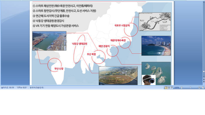 부산 IoT기반 드론 활용 해양도시 관리 5대 서비스