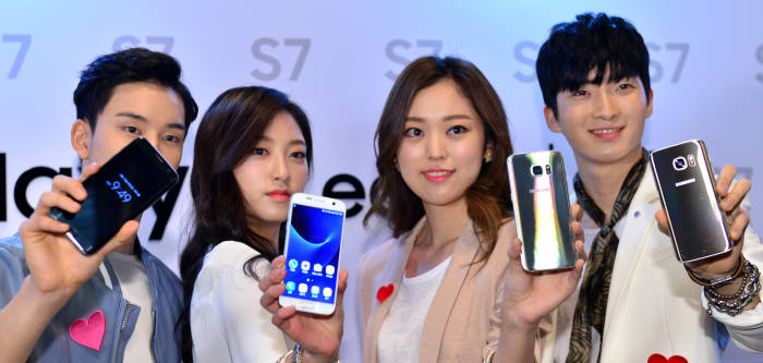 삼성전자 전략 스마트폰 `갤럭시S7` 윤성혁기자 shyoon@etnews.com