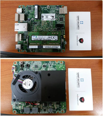 세인트시큐리티가 자체 개발한 행위 분석용 리얼머신