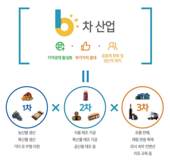 6차 산업화 개념