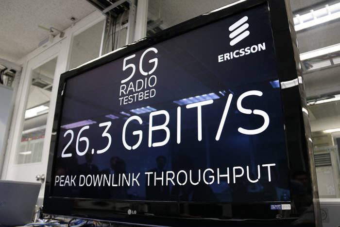 에릭슨엘지, 5G 통신으로 26.3Gbps 다운 속도 구현