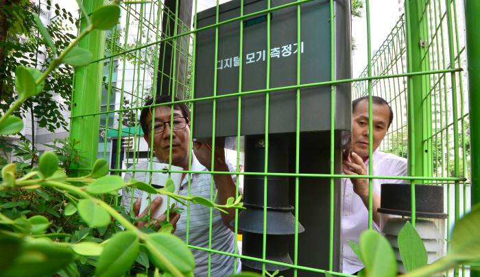 디지털모기측정기로 수집된 정보로 `모기 예보제`