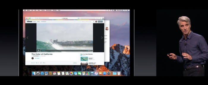 [WWDC2016]데스크톱에서도 시리 쓴다…맥OS 새 버전 `시에라` 발표