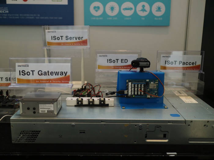 이니텍 ISoT 플랫폼을 구현한 하드웨어 제품군
