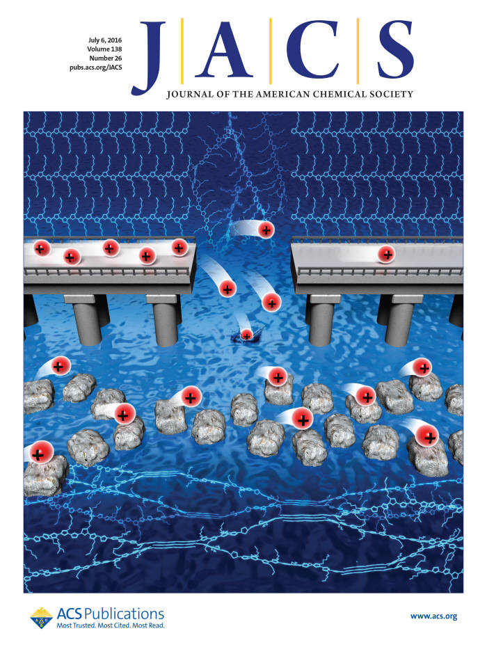 화학분야 권위지 `JACS` 표지논문 이미지