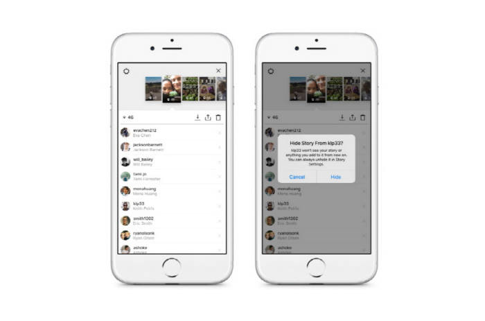 특정 팔로워와 인스타그램 스토리를 공유하고 싶지 않다면 설정에서 볼 수 없도록 제한할 수 있다.