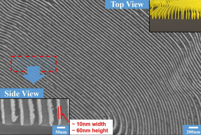 나노종합기술원, 10나노 구조체 대면적 제작 공정기술 개발